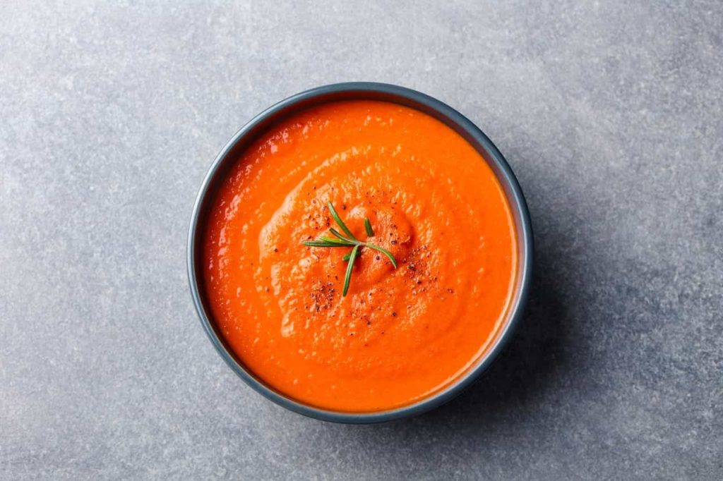 Receta de gazpacho para una persona - Caña Nature