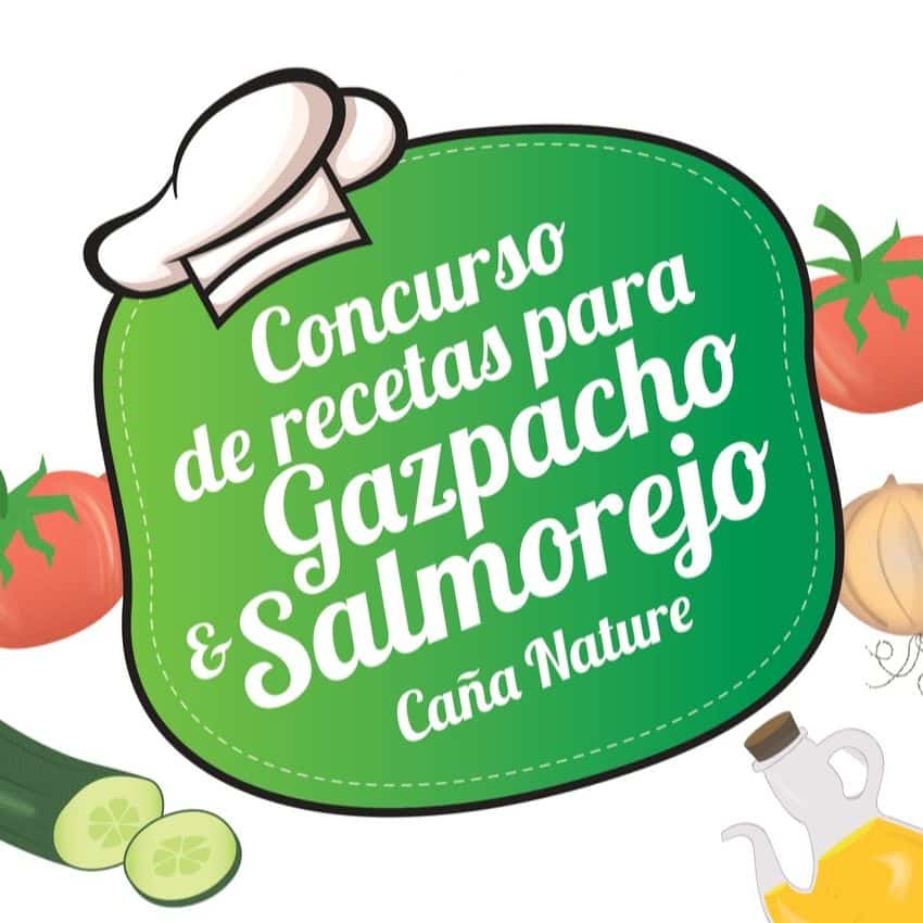 cartel concurso gazpacho y salmorejo - Caña Nature