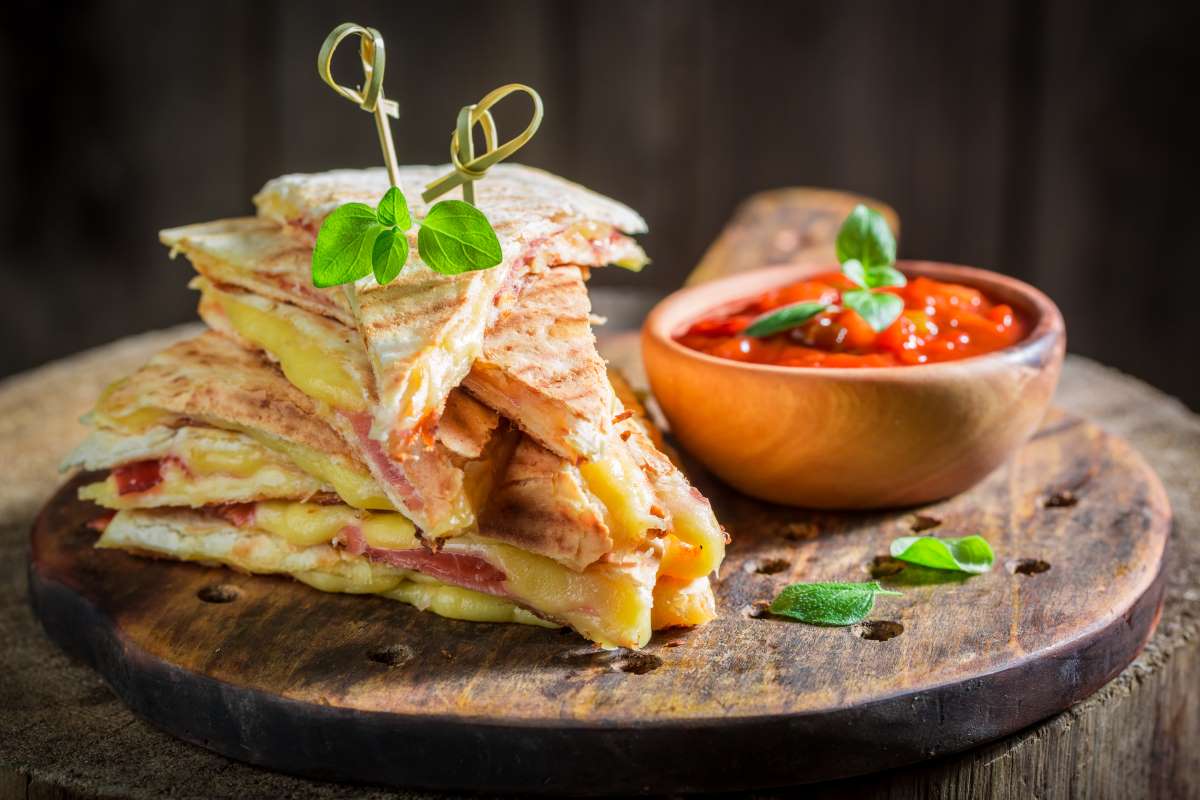 Quesadillas receta mexicana - Caña Nature