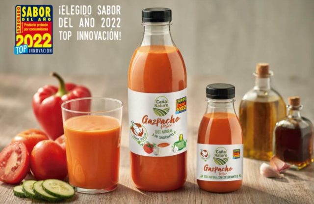 Bodegón de gazpacho sabor del año 2022 - Caña Nature