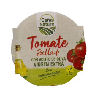 Tomate rallado AOVE y sal